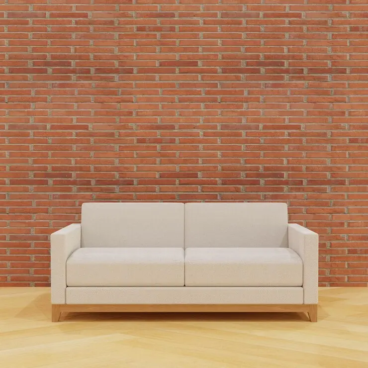 2 Seater Wooden Sofa